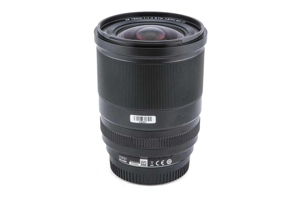 Viltrox 13mm f1.4 AF XF STM ASPH ED IF