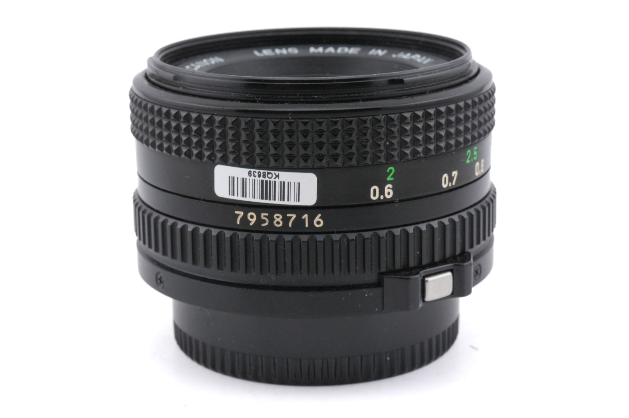 Canon 50mm f1.8 FDn