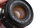 Canon 50mm f1.8 FDn
