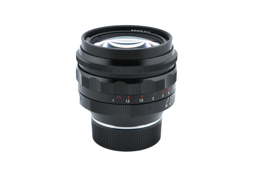 Voigtländer 50mm f1.1 Nokton