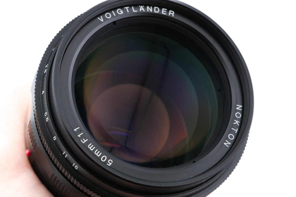 Voigtländer 50mm f1.1 Nokton