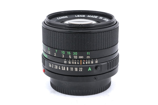 Canon 50mm f1.4 FDn