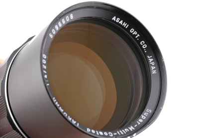 Pentax 200mm f4 Super-Multi-Coated Takumar