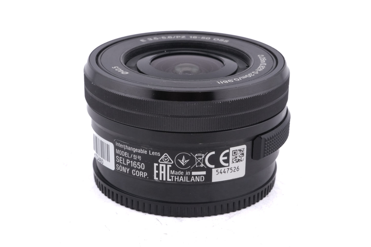Sony 16-50mm f3.5-5.6 PZ OSS (SELP1650)