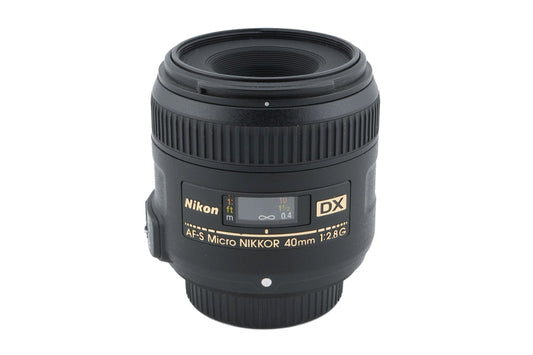 Nikon 40mm f2.8 AF-S Micro Nikkor G