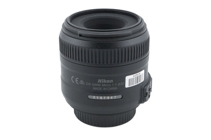 Nikon 40mm f2.8 AF-S Micro Nikkor G