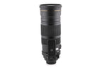 Sigma 120-300mm f2.8 EX OS APO DG HSM
