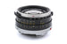 Leica 35mm f1.4 Summilux (Type I, Steel Rim) (Black, 11869)