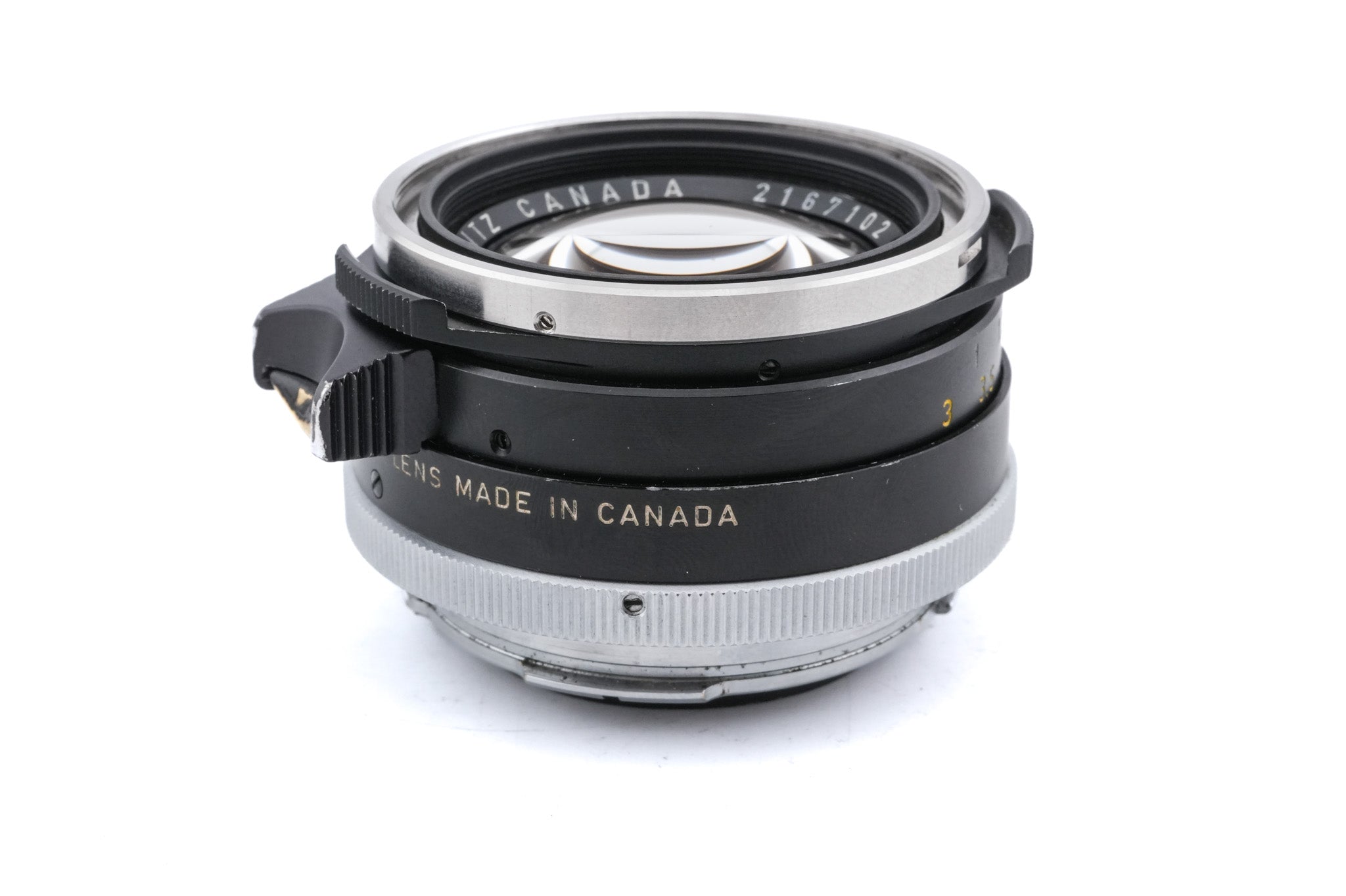 Leica 35mm f1.4 Summilux (Type I, Steel Rim) (Black, 11869)