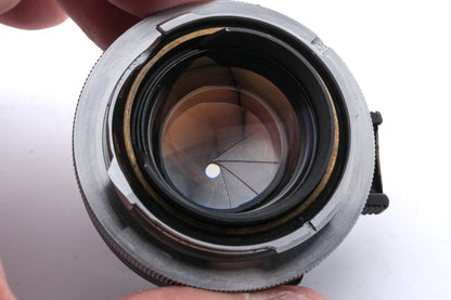 Leica 35mm f1.4 Summilux (Type I) (Black, Steel Rim, 11869)