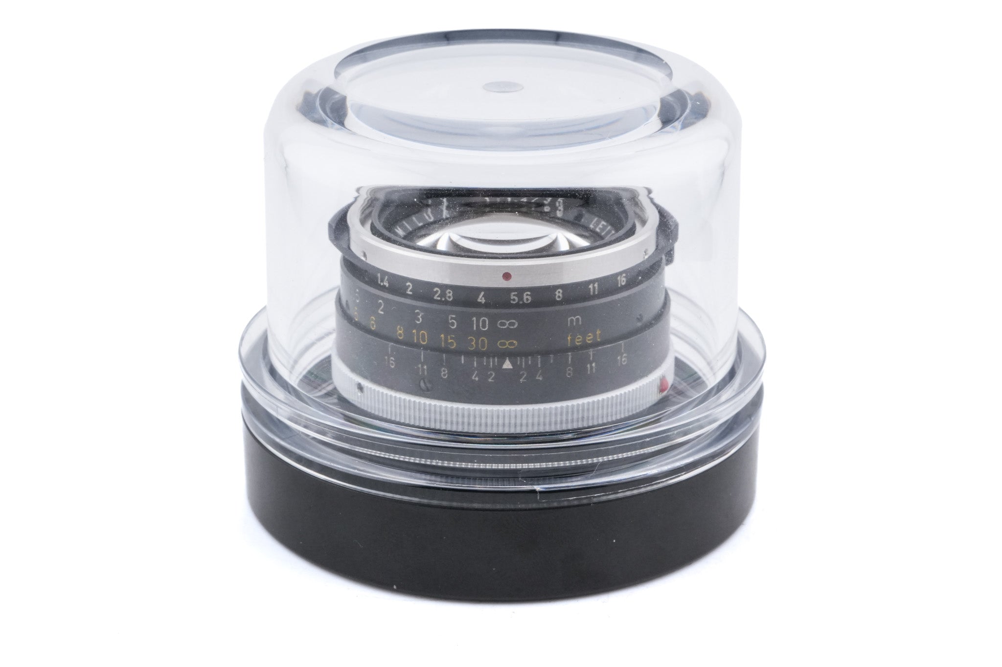 Leica 35mm f1.4 Summilux (Type I, Steel Rim) (Black, 11869)