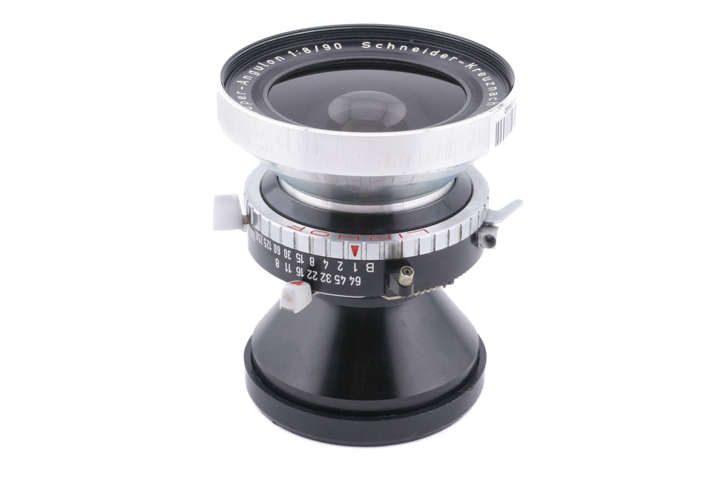 Schneider-Kreuznach 90mm f8 Super-Angulon Technika (Shutter)