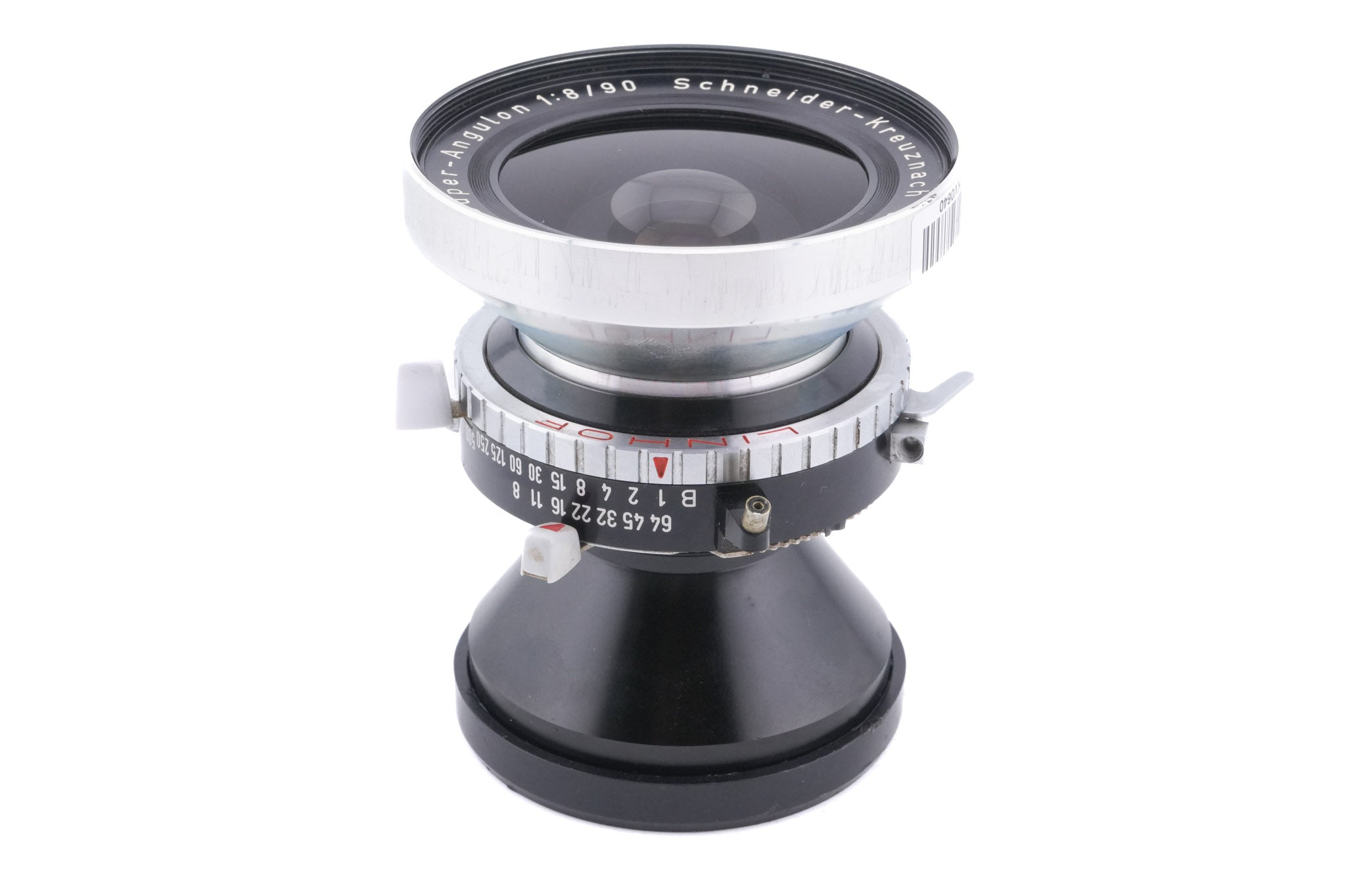 Schneider-Kreuznach 90mm f8 Super-Angulon Technika (Shutter)