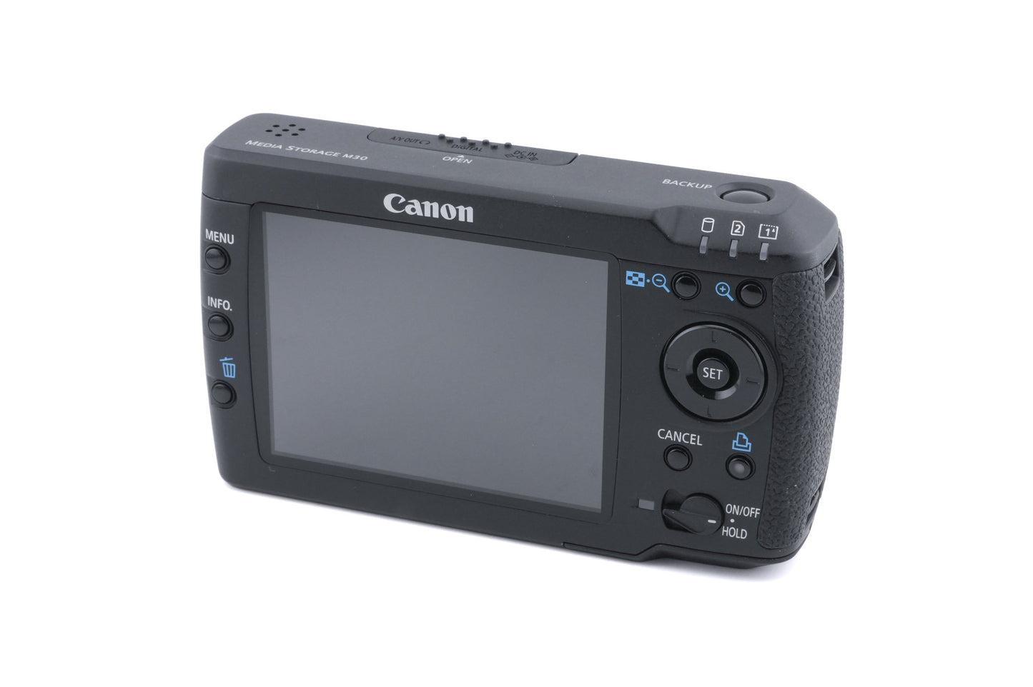 Canon M30 Media Storage