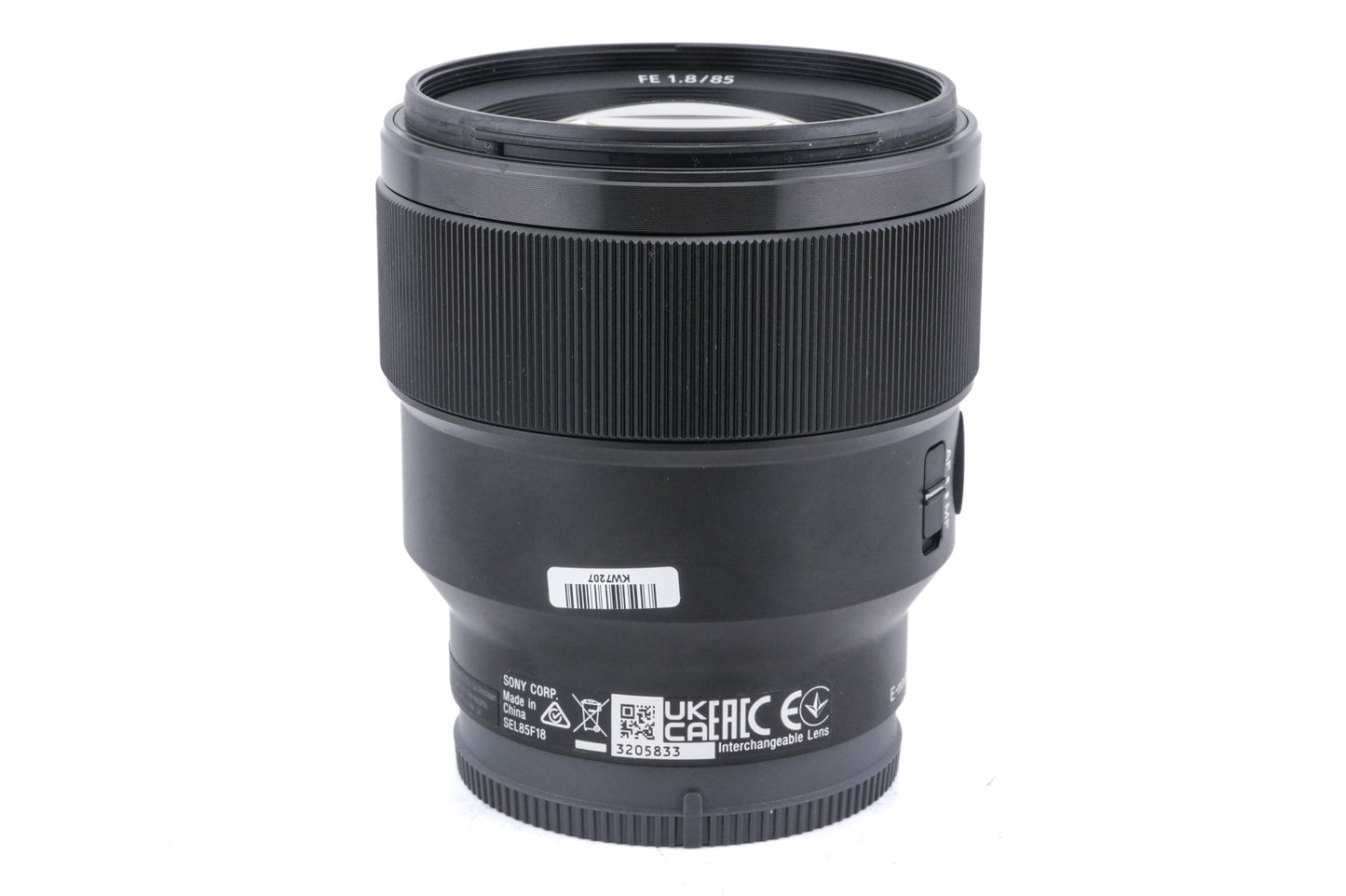 Sony 85mm f1.8 (SEL85F18)