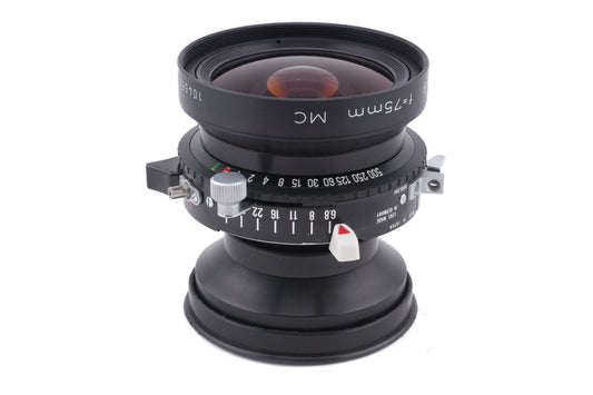 Rodenstock 75mm f6.8 Grandagon MC (Shutter)