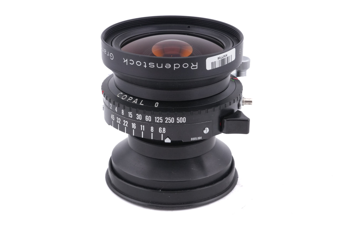 Rodenstock 75mm f6.8 Grandagon MC (Shutter)