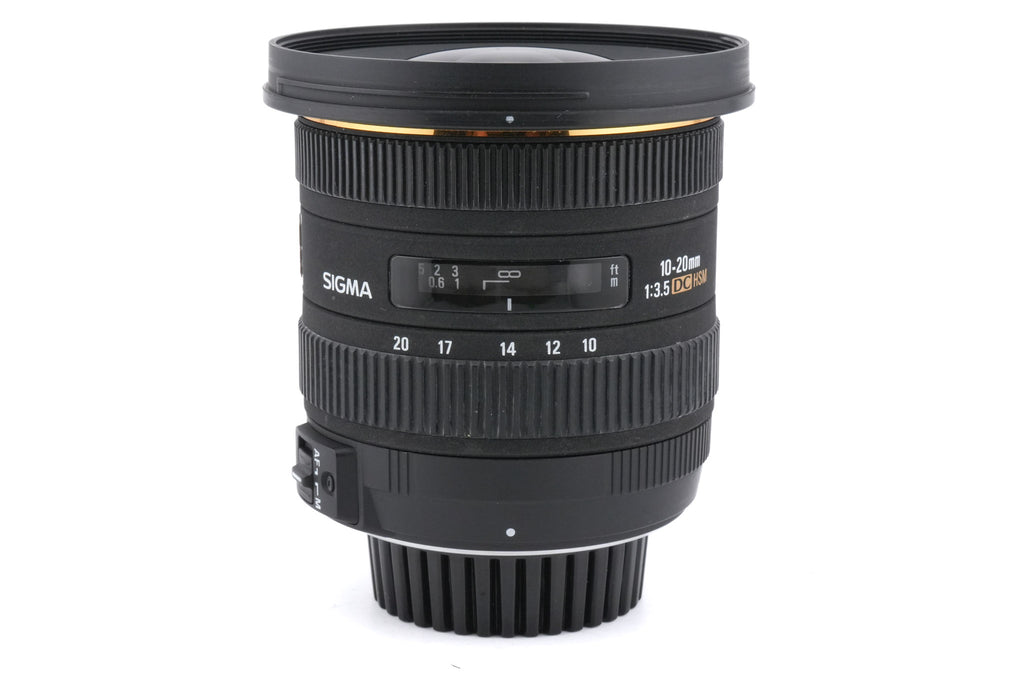 Sigma 10-20mm f3.5 EX DC HSM