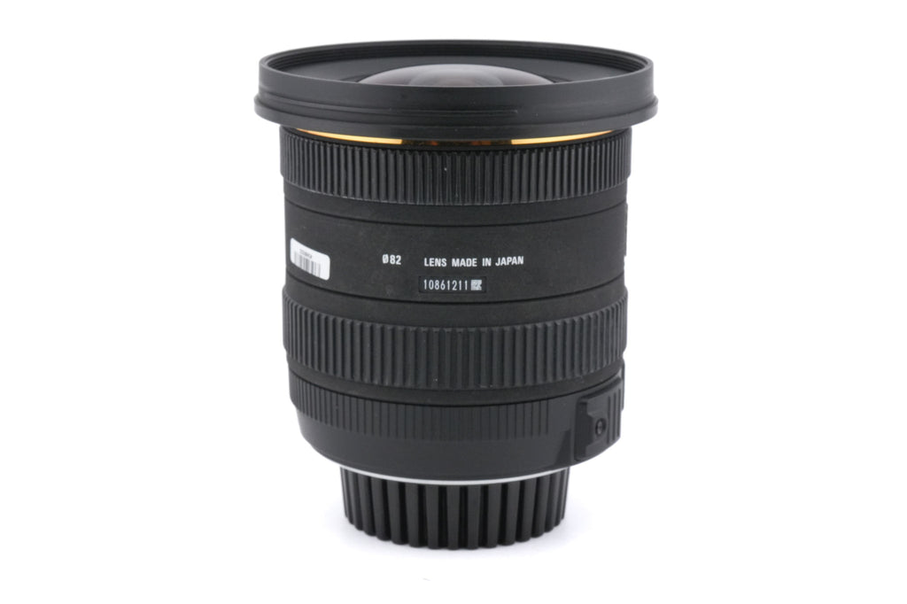 Sigma 10-20mm f3.5 EX DC HSM