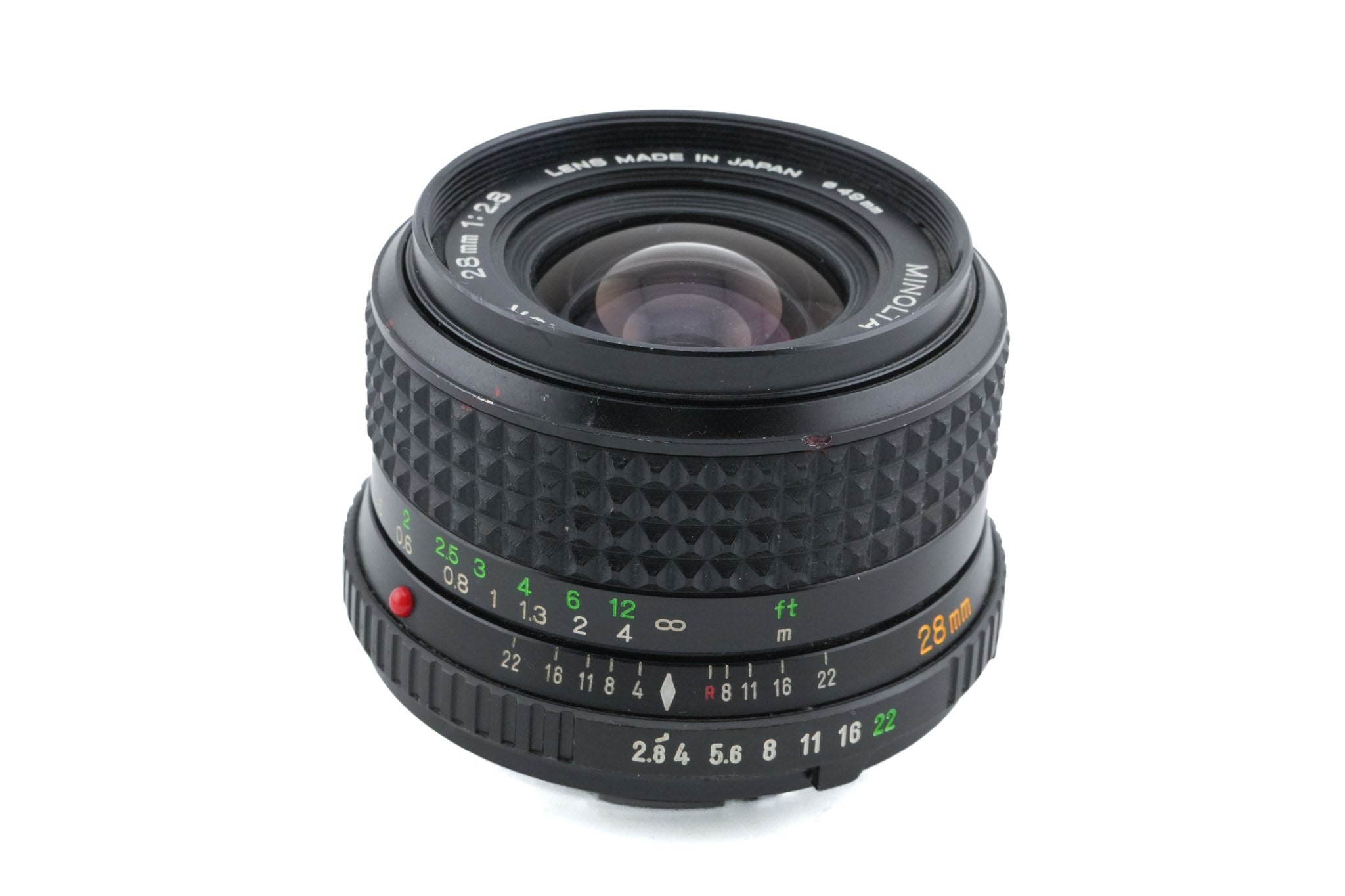 Minolta 28mm f2.8 MD W.Rokkor