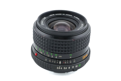 Minolta 28mm f2.8 MD W.Rokkor