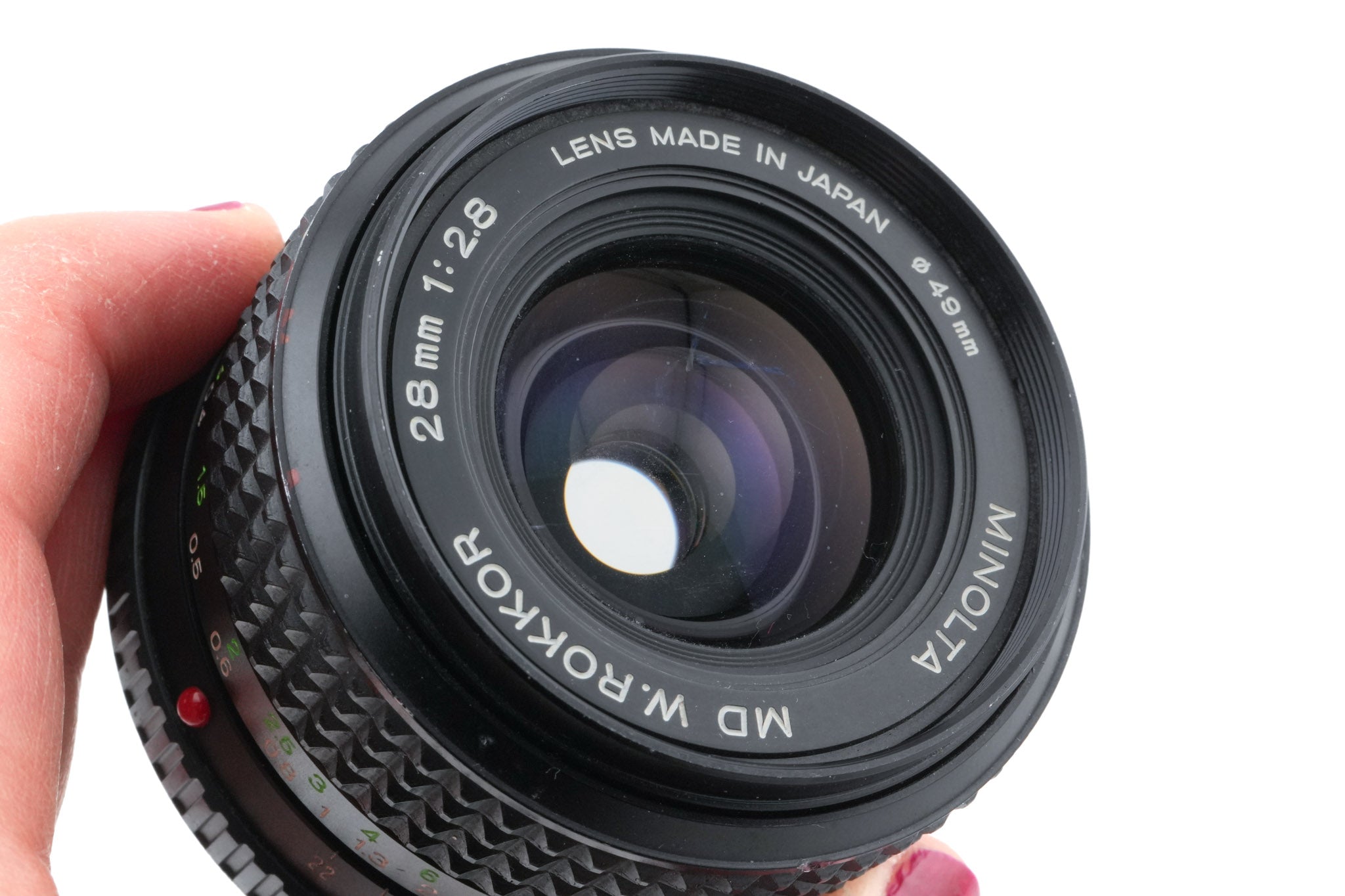 Minolta 28mm f2.8 MD W.Rokkor