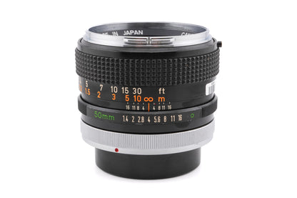 Canon 50mm f1.4 Chrome Nose