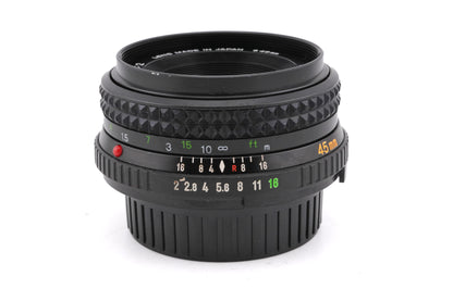 Minolta 45mm f2 MD Rokkor-X