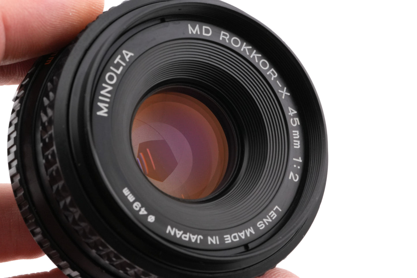 Minolta 45mm f2 MD Rokkor-X