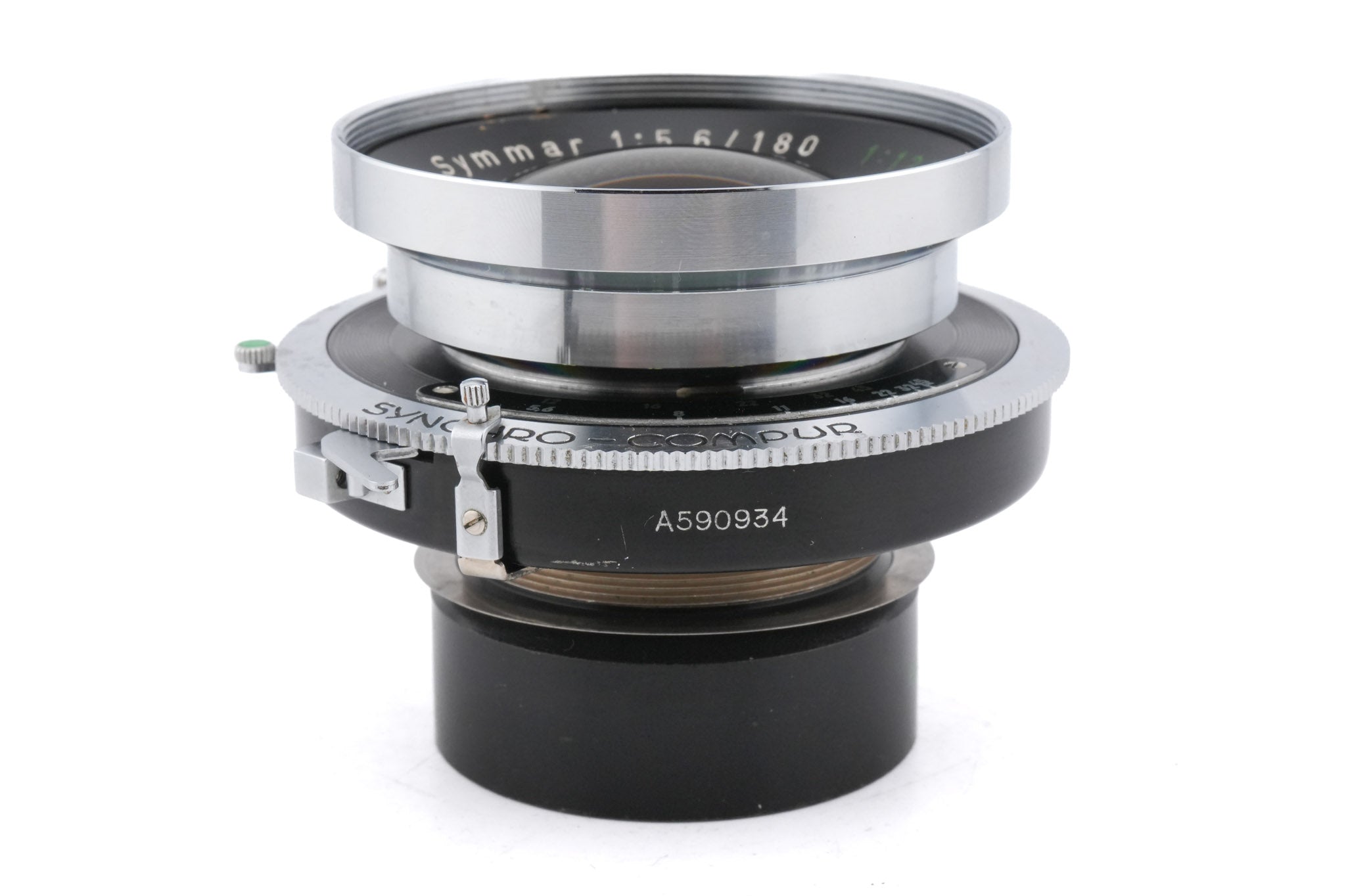 Schneider-Kreuznach 180mm f5.6 Symmar (Shutter) – Kamerastore