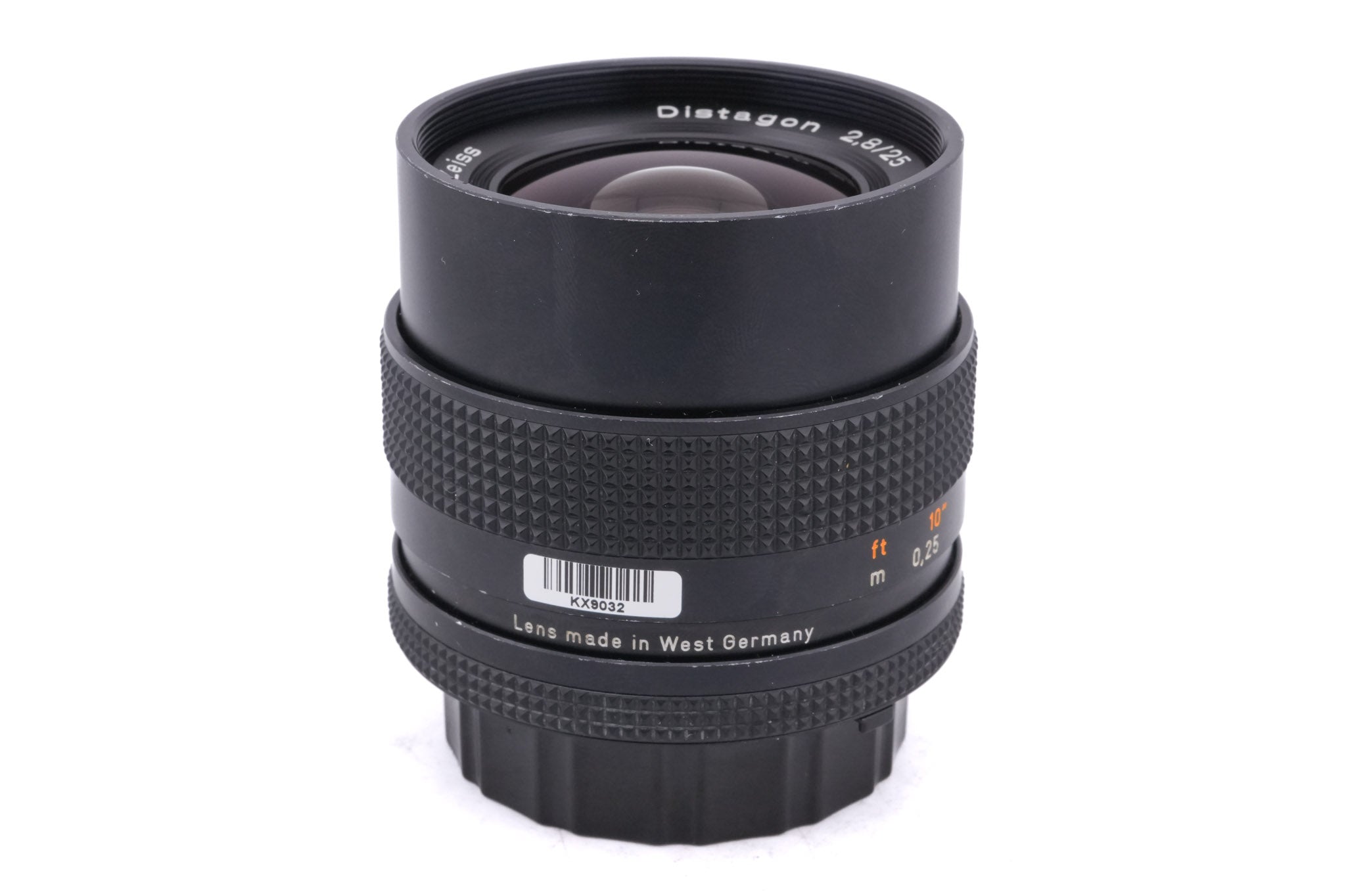 Carl Zeiss 25mm f2.8 Distagon T* (MM) – Kamerastore Carl Zeiss 25mm f2.8 Distagon T* (MM) – Kamerastore