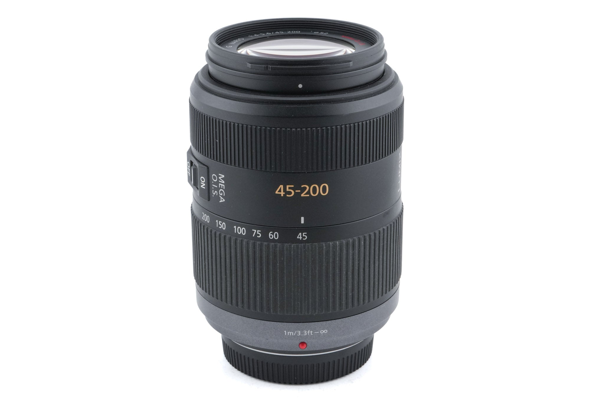 Panasonic 45-200mm f4-5.6 Lumix G Vario Mega O.I.S. (H-FS045200)