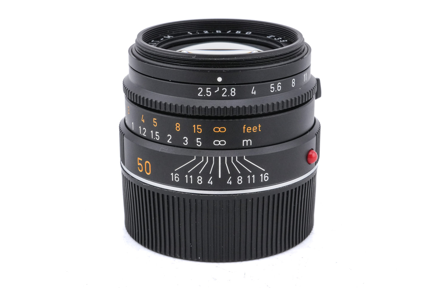 Leica 50mm f2.5 Summarit-M (11644) + Lens Hood (12459)