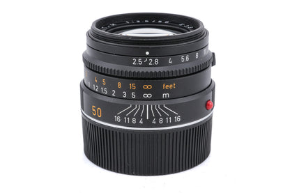 Leica 50mm f2.5 Summarit-M (11644) + Lens Hood (12459)