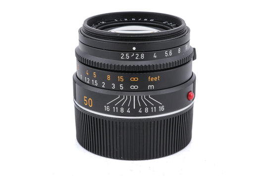 Leica 50mm f2.5 Summarit-M (11644) + Lens Hood (12459)