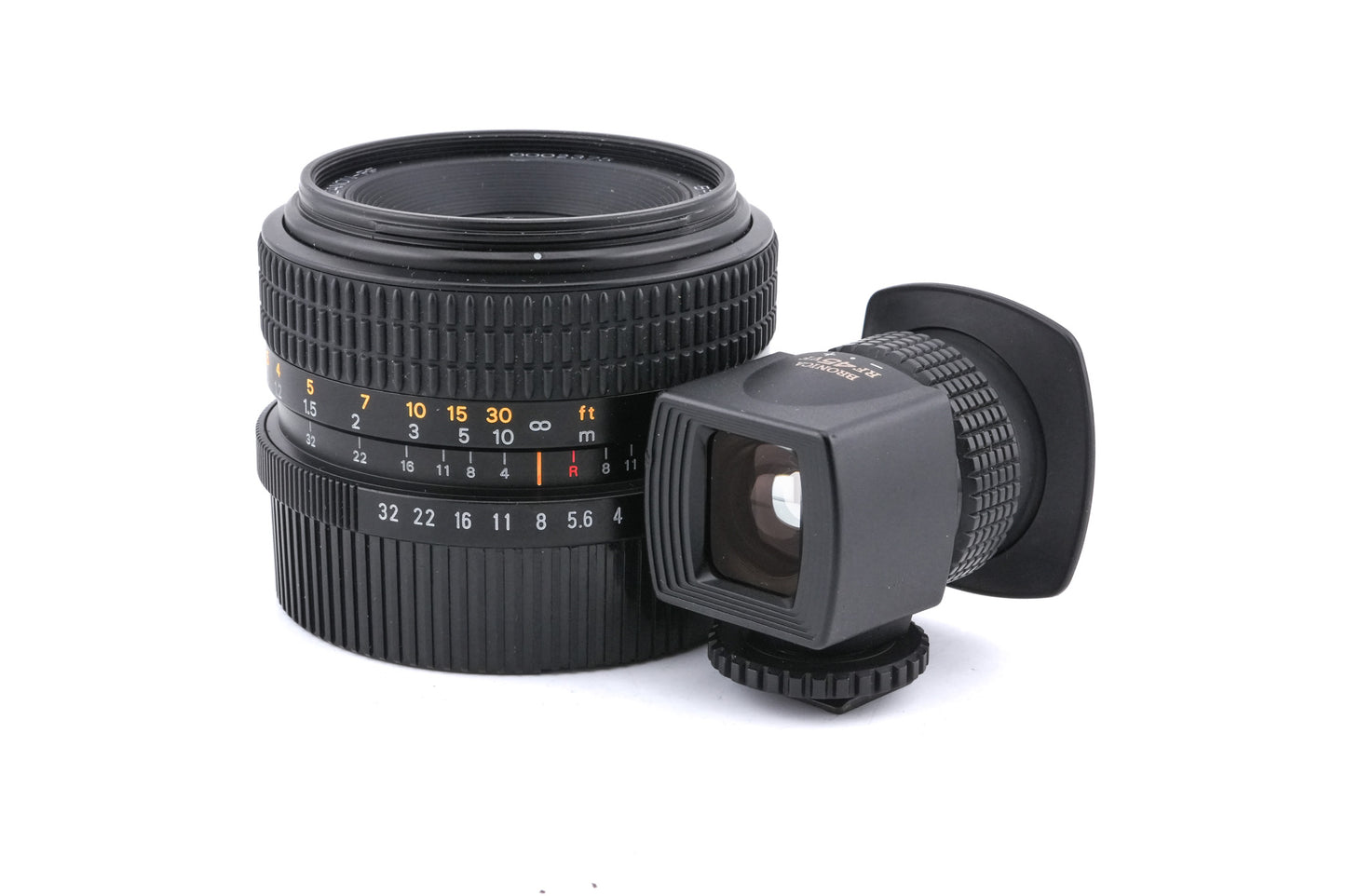 Zenza Bronica 45mm f4 Zenzanon-RF + RF45VF Optical Viewfinder (45mm f4)