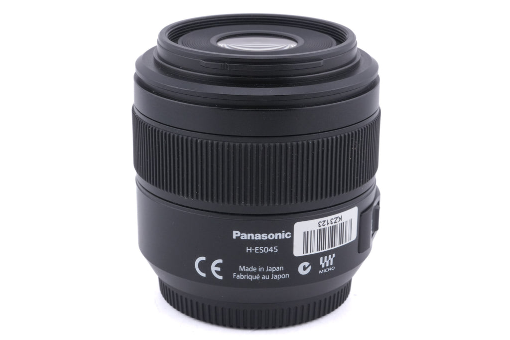 Panasonic 45mm f2.8 Leica DG Macro-Elmarit ASPH. Mega O.I.S. (H-ES045)