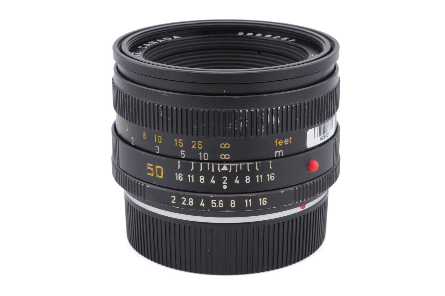 Leica 50mm f2 Summicron-R (Type II) (3-Cam) (11215)
