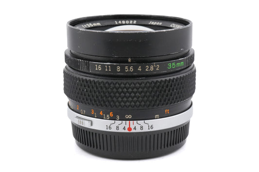 Olympus 35mm f2 Zuiko Auto-W MC