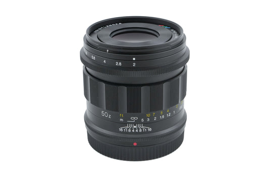 Voigtländer 50mm f2 APO-Lanthar II + 50mm f2 APO-Lanthar II Lens Hood