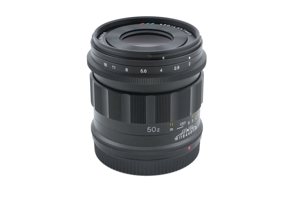 Voigtländer 50mm f2 APO-Lanthar II + 50mm f2 APO-Lanthar II Lens Hood