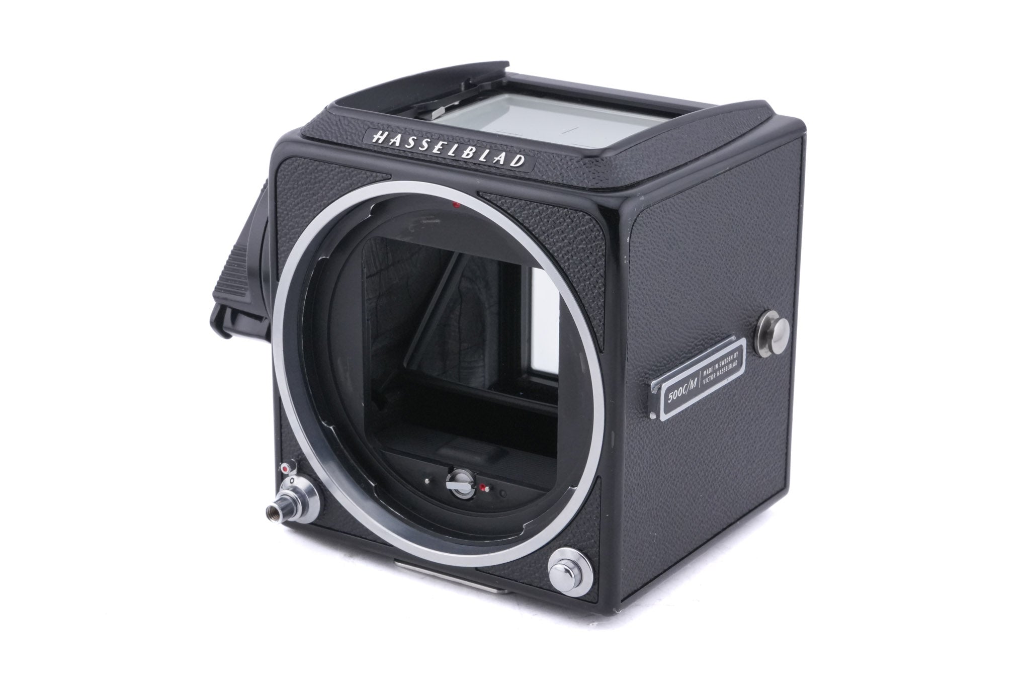 Hasselblad 500C/M (Black, 10170) + 80mm f2.8 Planar T* CF (20029) + Waist Level Finder (New / Black, 42323) + A12 Film Magazine (Black, 30147) + Standard Focusing Screen (42161)