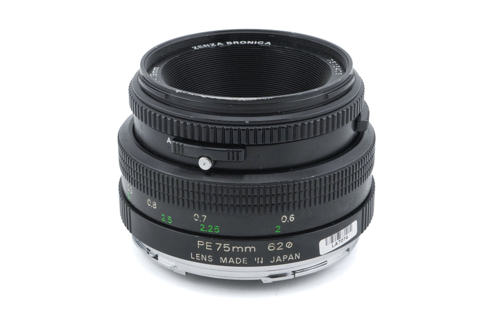 Zenza Bronica 75mm f2.8 Zenzanon PE