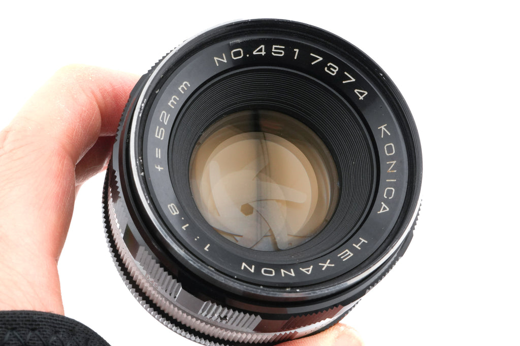 Konica 52mm f1.8 Hexanon