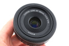 Canon 40mm f2.8 STM