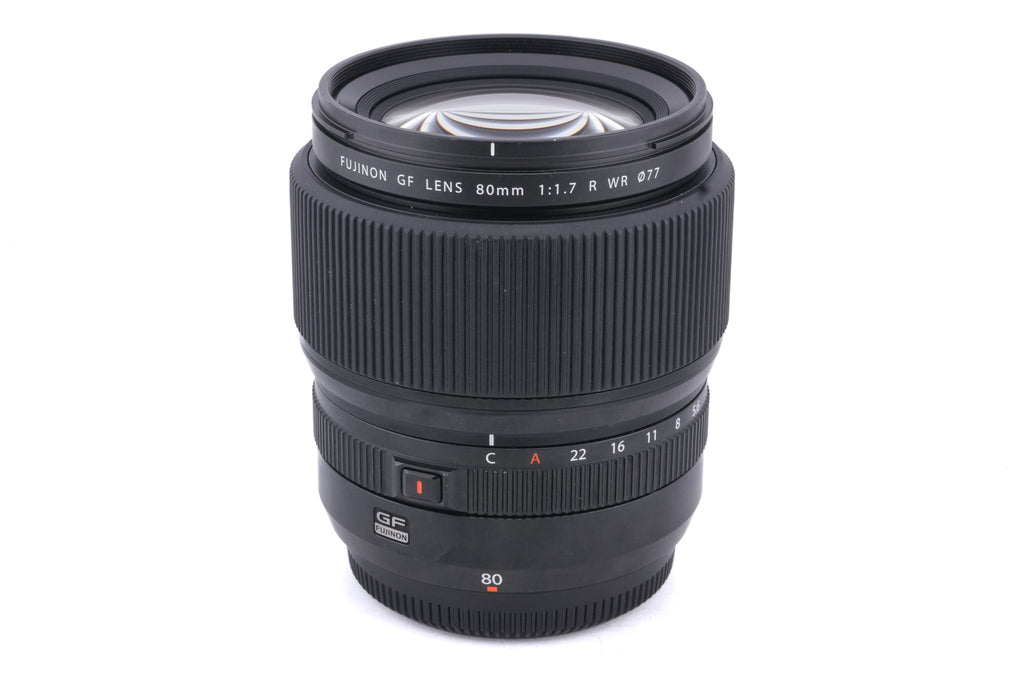 Fujifilm 80mm f1.7 Fujinon GF R WR