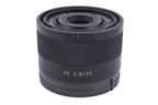 Sony 35mm f2.8 Sonnar T* ZA (SEL35F28Z)