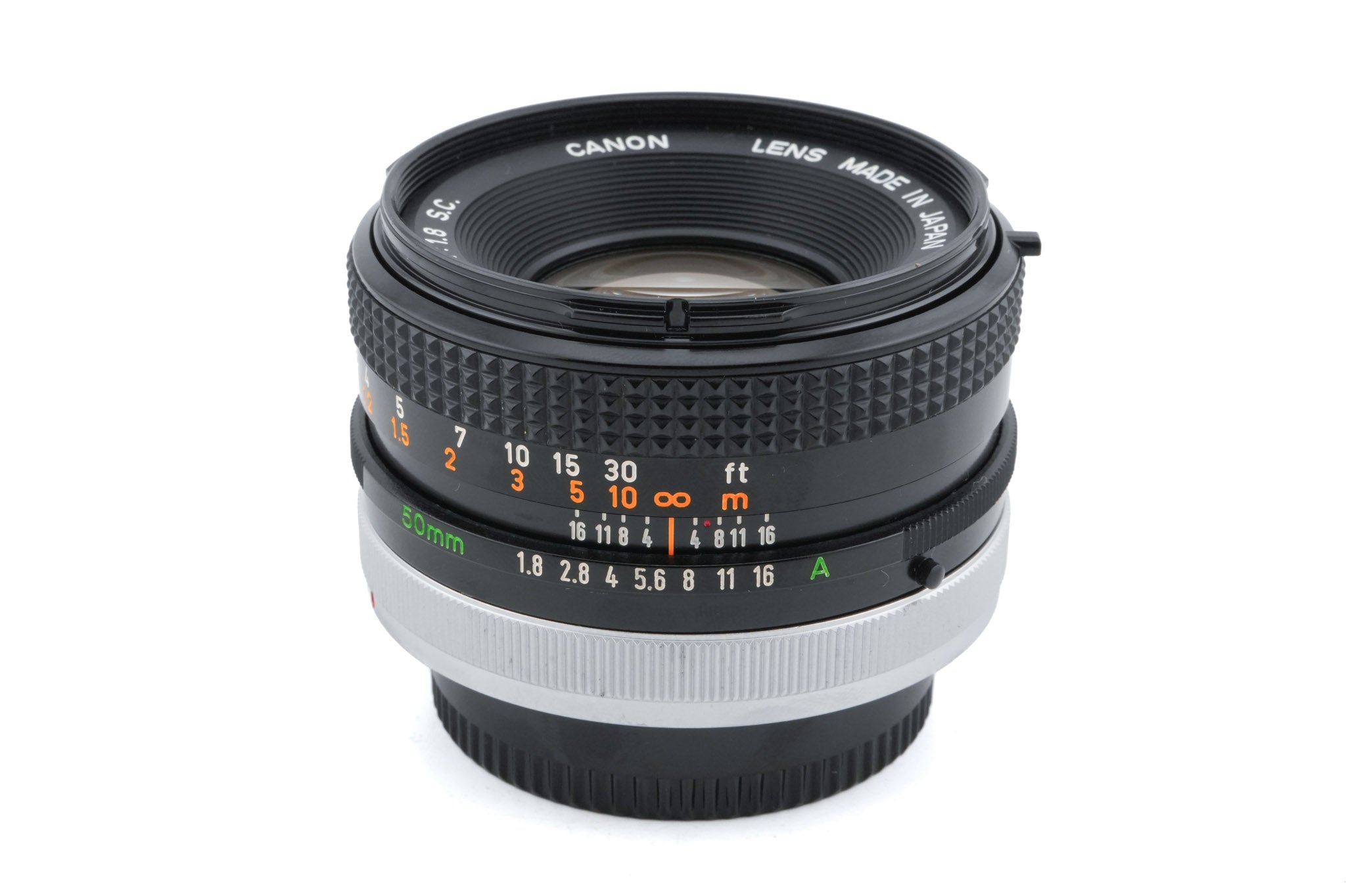Canon 50mm f1.8 S.C.