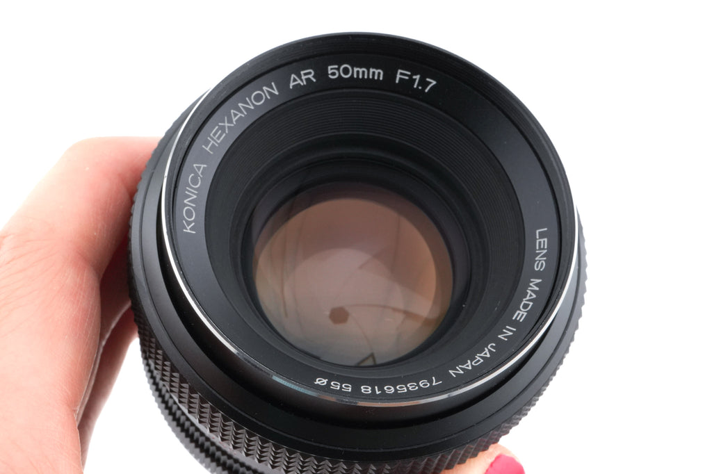 Konica 50mm f1.7 Hexanon AR