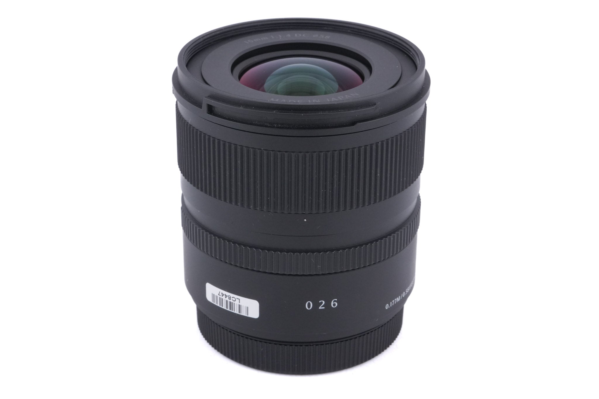 Sigma 15mm f1.4 DC Contemporary (026)